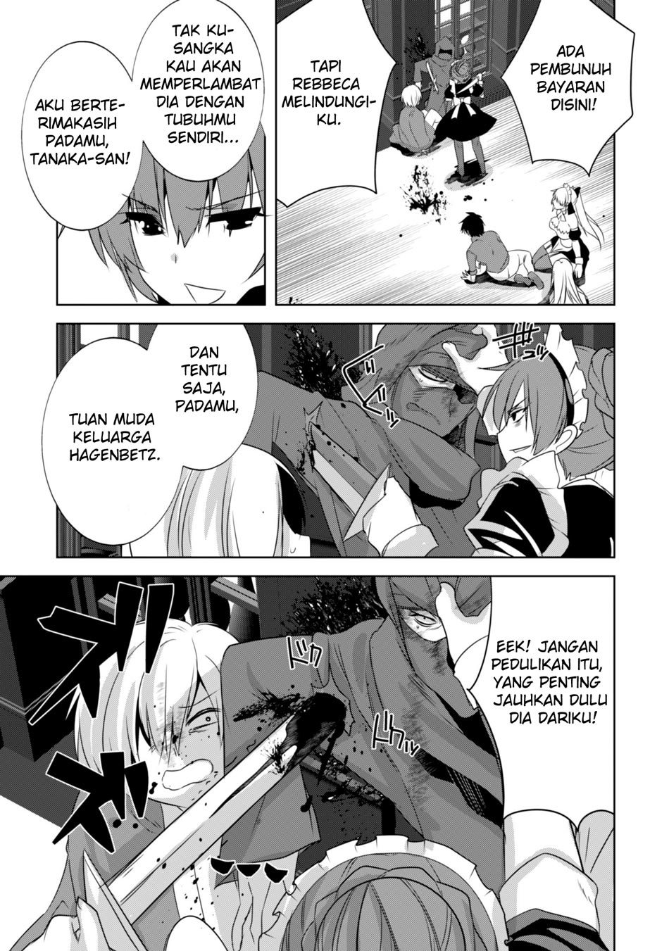 Tanaka the Wizard Chapter 20 Bahasa Indonesia